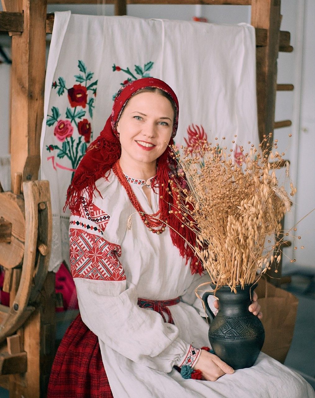 Women in Slavic costumes in Feira di Santana