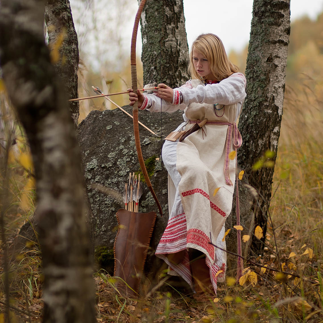 Sexy photo Girls in Slavic costumes in Feira di Santana